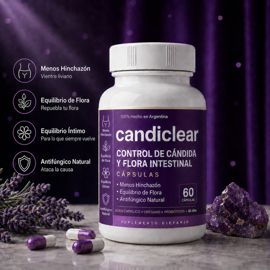 CANDICLEAR® — Volvé a sentirte cómoda en tu cuerpo