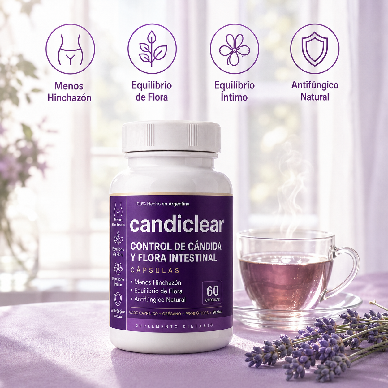 CANDICLEAR® — Volvé a sentirte cómoda en tu cuerpo